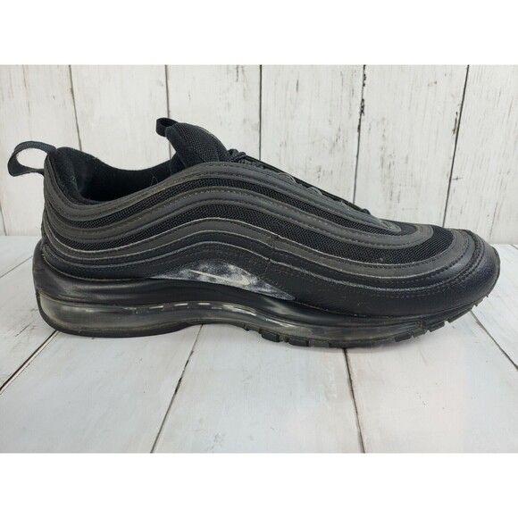 Nike Air Max 97 Triple Black White Anthracite Terry Cloth 921826-015 Sz 9 *Read* main image 12